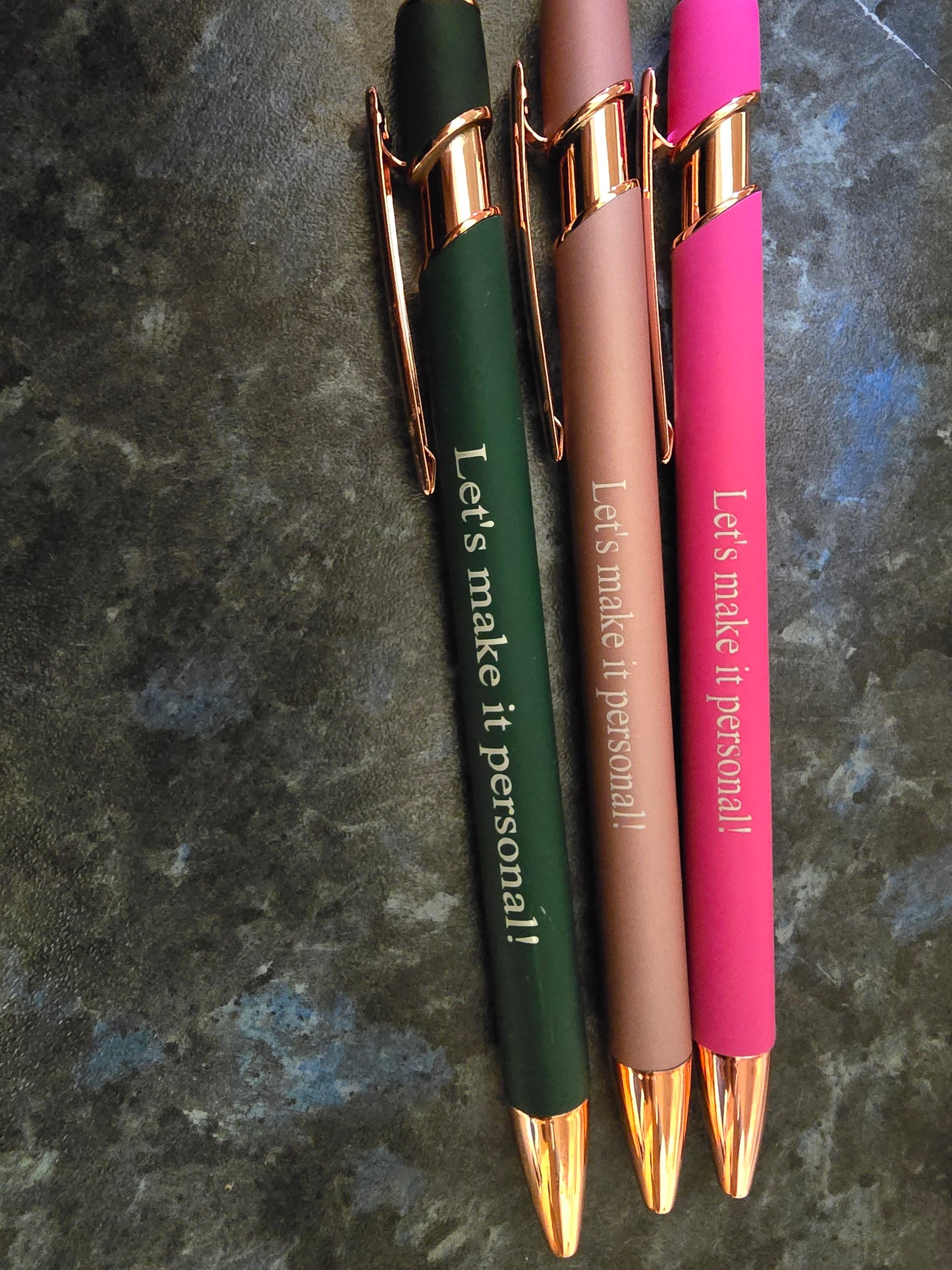 Let's make it personal pen