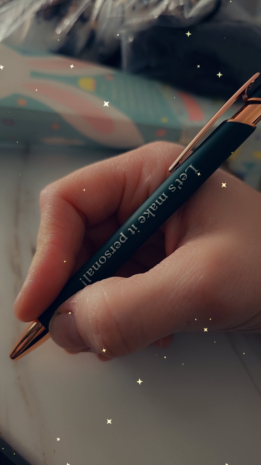 Let's make it personal pen