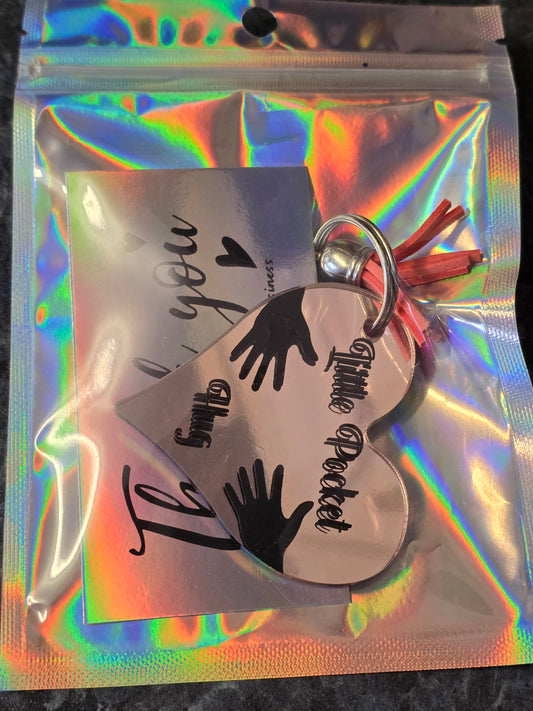 Pocket hug keyring