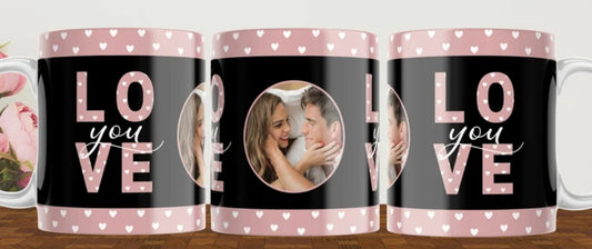 Personalised Love you mug